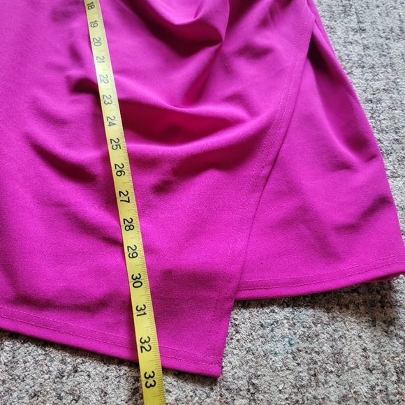 NWT Lulus Baby‎ Be Mine Magenta Off-the-Shoulder Bodycon Mini Dress Size Medium - Picture 13 of 13